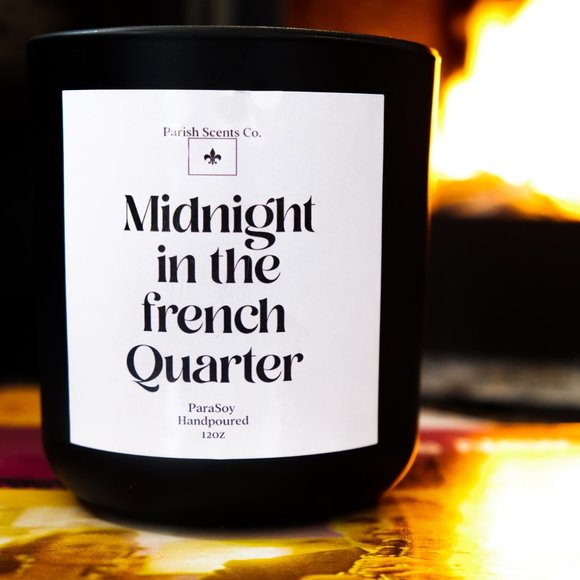 Parish Scents Other - Midnight In The French Quarter - A New Orleans Candle by Parish Scents 12 oz